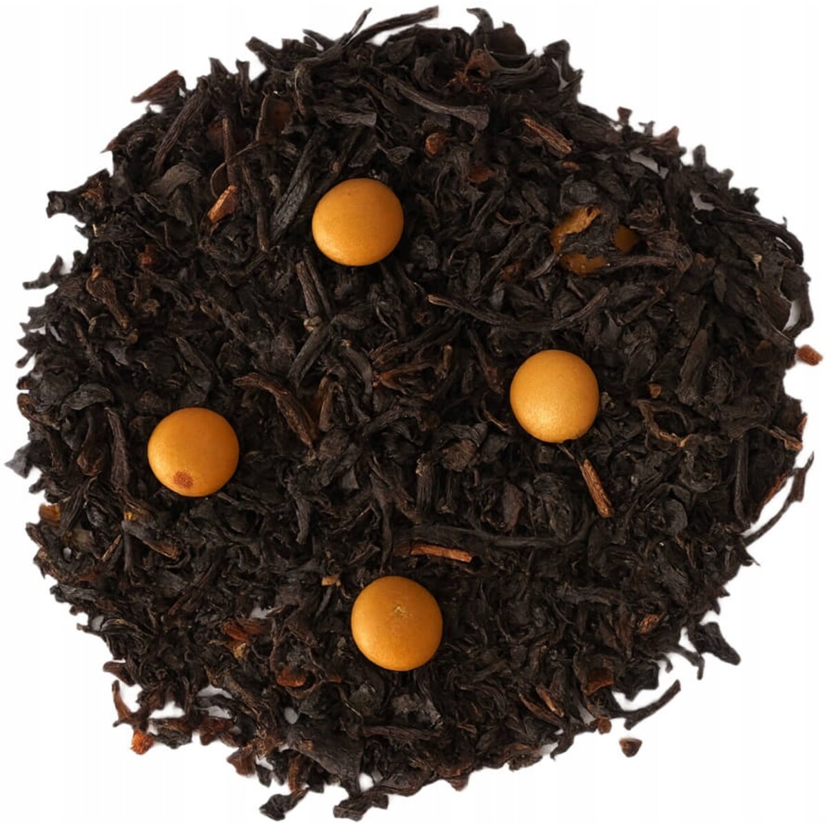 Herbata czarna IRISH CREAM premium kakaowiec czekoladki na prezent 120g - herbata liściasta sypana mieszanka napar susz