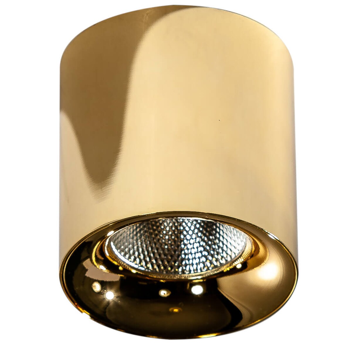 Nowoczesna lampa sufitowa Mane AZ4323 LED 10W okrągły plafon złoty