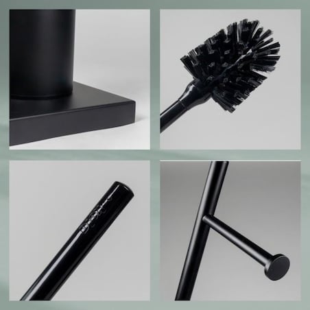 Zestaw łazienkowy (czarny) Devin Kela