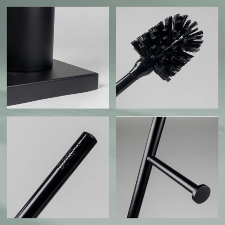 Zestaw łazienkowy (czarny) Devin Kela