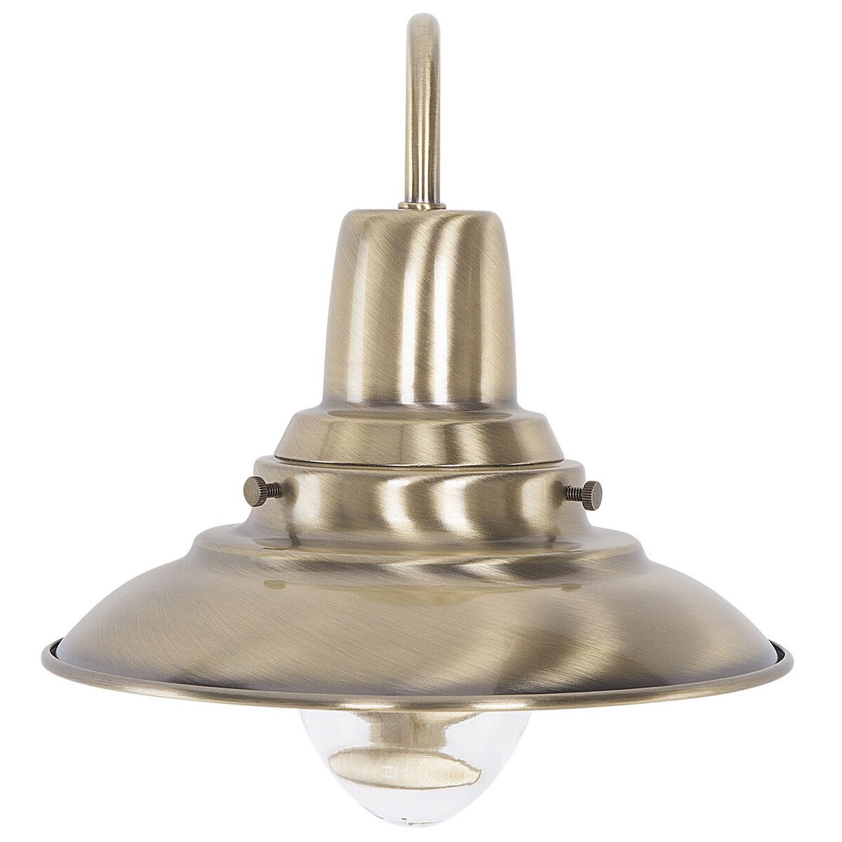 Lampa ścienna LUZA Mosiężny Metal