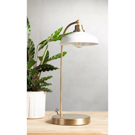 LAMPA NOCNA STOŁOWA STOJĄCA biurkowa do sypialni salonu loft duża 52cm