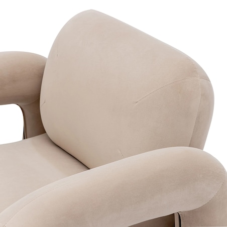 Fotel wypoczynkowy 75x87x81,5 cm TUBITA