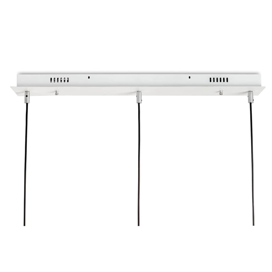 Jadalniana lampa wisząca LED 42W 3000K przezroczysta złota