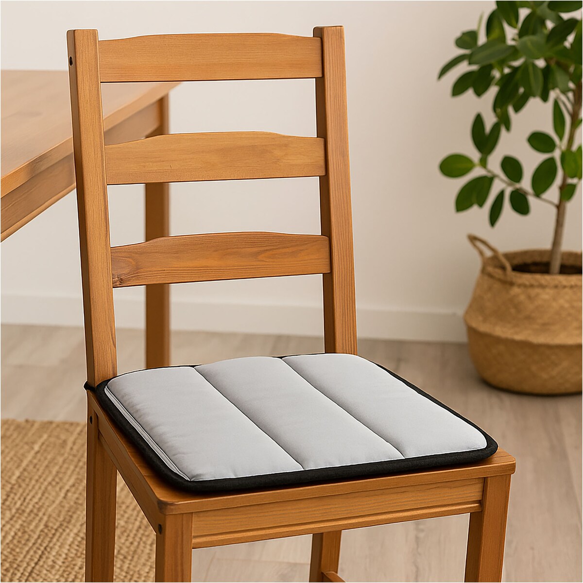 Poduszka Pikowana Z Pianki Wodoodporna Na Ławkę Krzesło Leżak 50X50 Cm