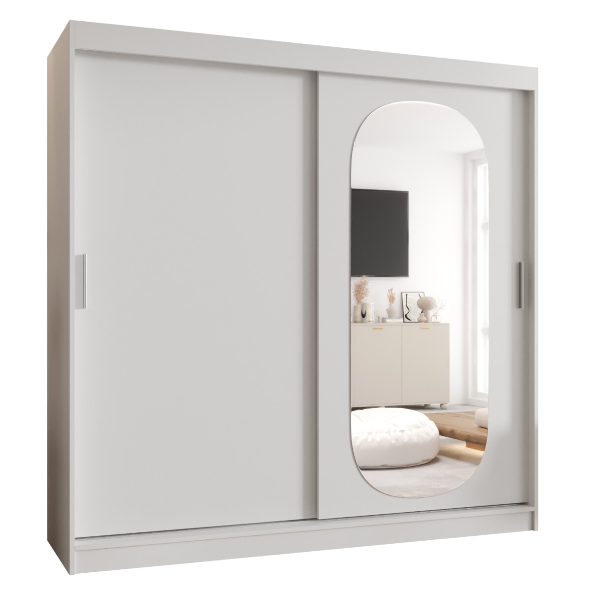 Szafa przesuwna ROYAL 200 biały