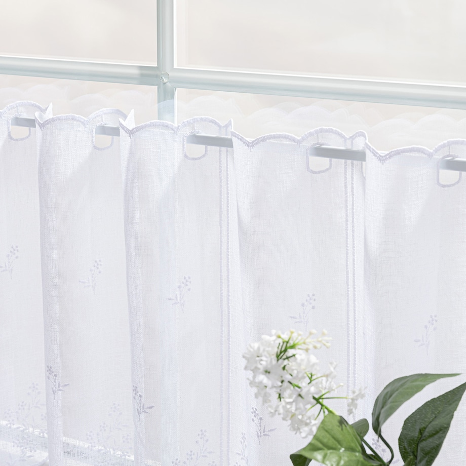 Zazdrostka żakardowa Floral wys. 40 cm na metry 260x0