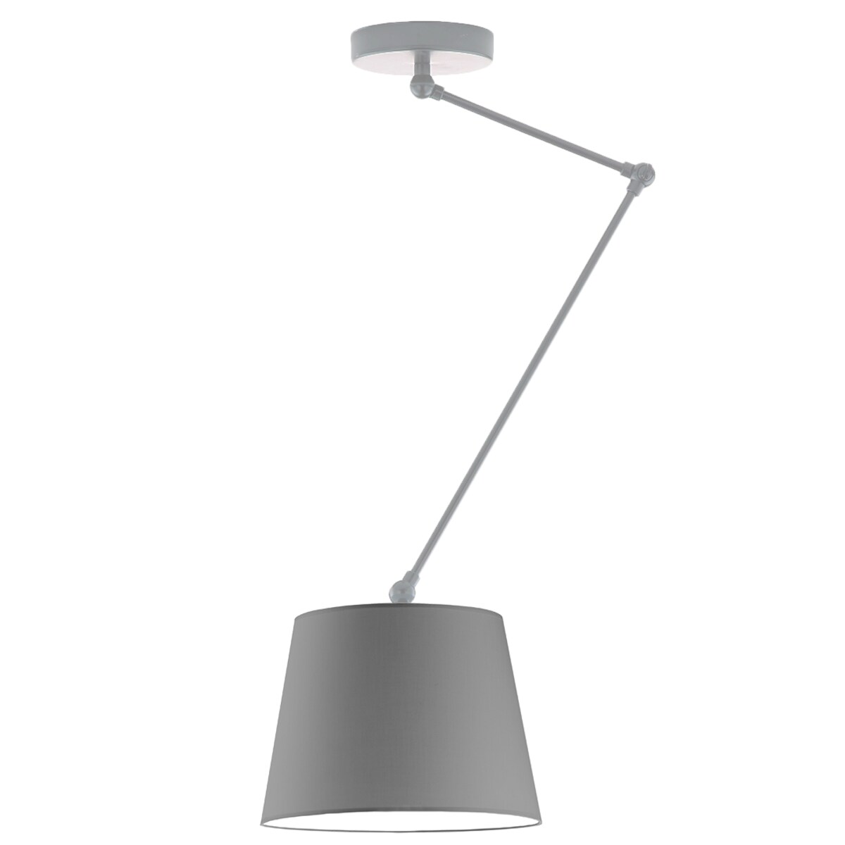 Lampa sufitowa żyrandol lampa wisząca z abażurem stożek SOUL