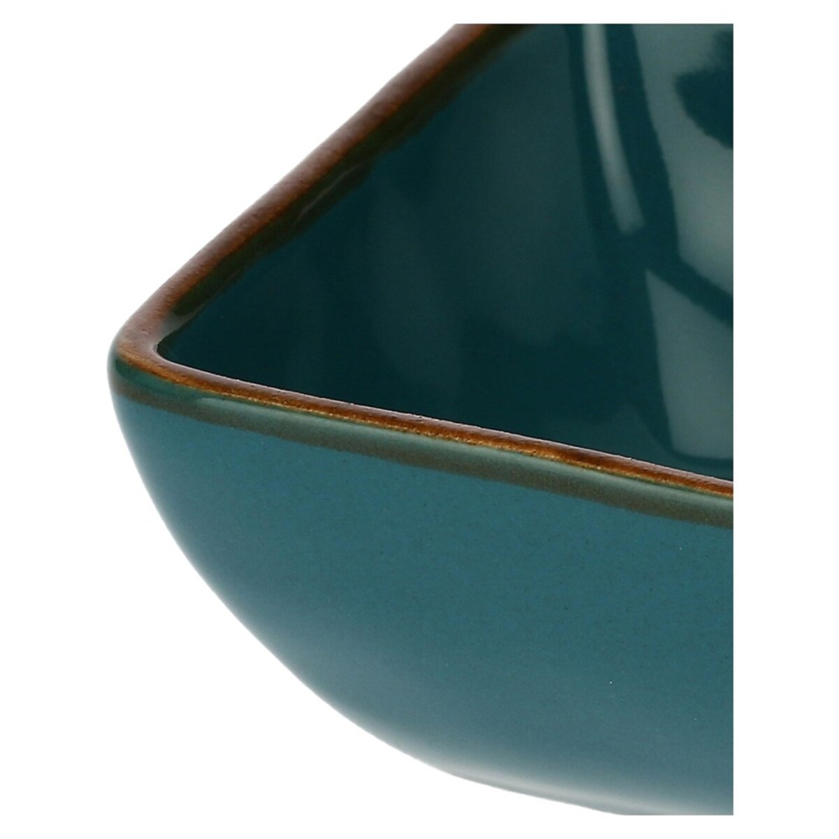 Zestaw 6 kwadratowych miseczek Concerto Ottanio - Niebiesko-zielony, 8 cm