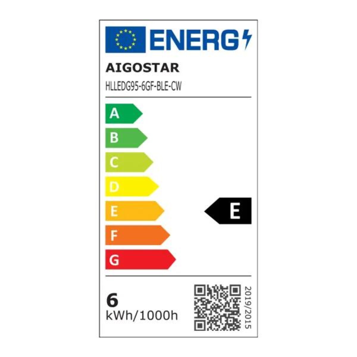 inteligentna żarówka bluetooth mesh g95 6w cct