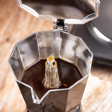 Kawiarka espresso Kafeterka ciśnieniowa indukcja KINGHOFF 300ml 6 filiżanek