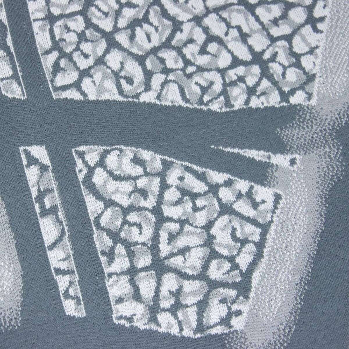 Narzuta na łóżko 70x160 szara kamienny wzór