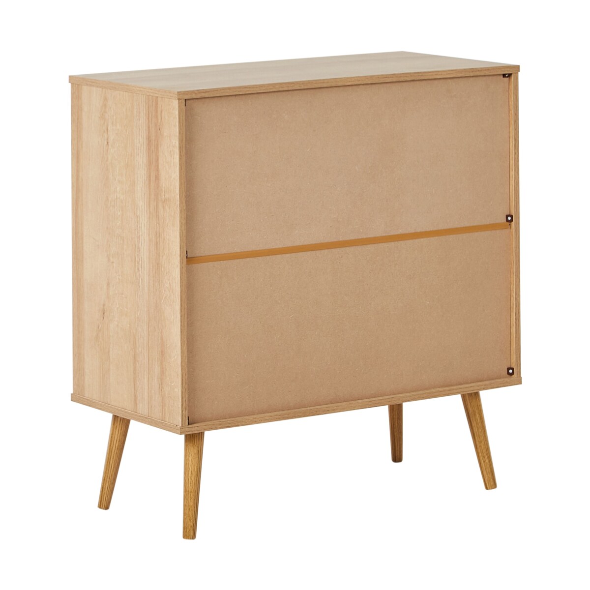 Komoda dwudrzwiowa ALBANY 80 cm 40 cm Jasnobrązowy