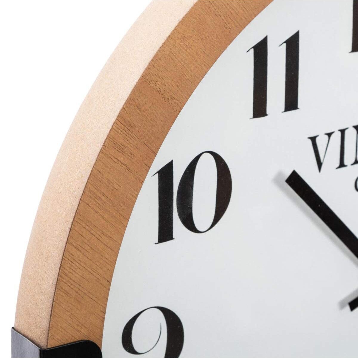 Cichy zegar ścienny Vintage, zegar do kuchni, salonu, czytelny, Ø 38 cm