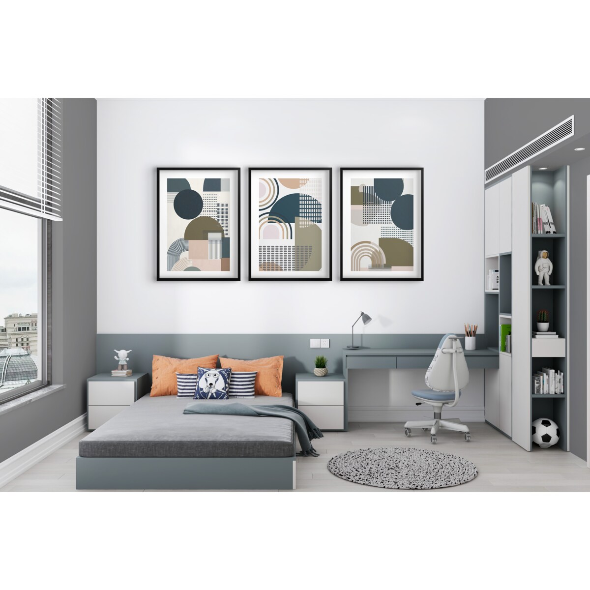 Nowoczesne Obrazy Plakaty ścienne Ozdoba na ścianę do pokoju młodzieżowego