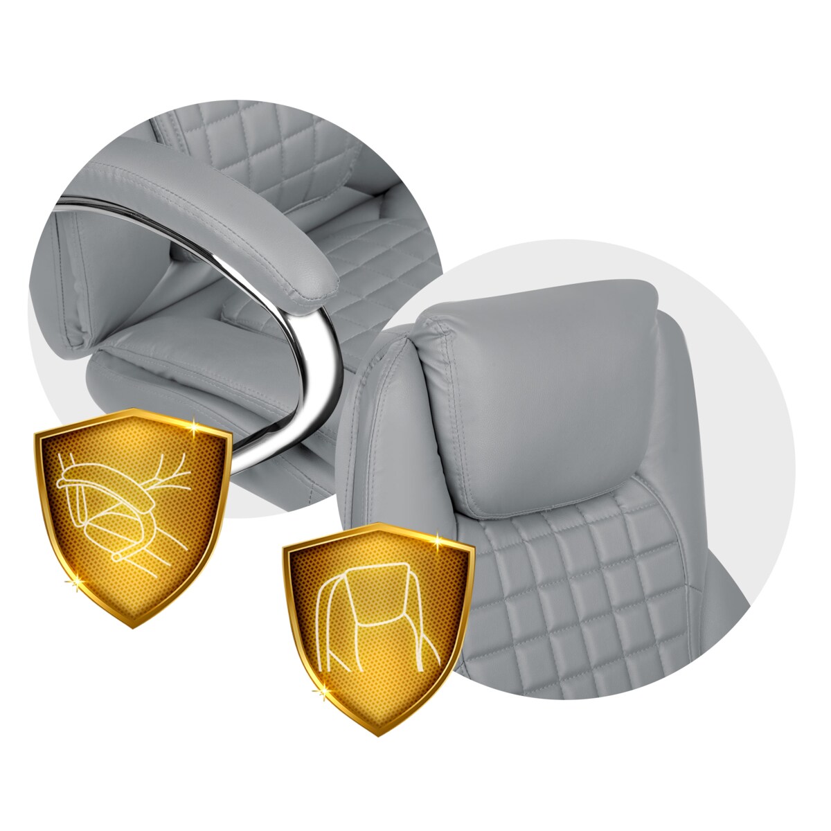 Fotel biurowy gabinetowy krzesło biurowe Sofotel Batory