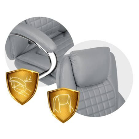 Fotel biurowy gabinetowy krzesło biurowe Sofotel Batory