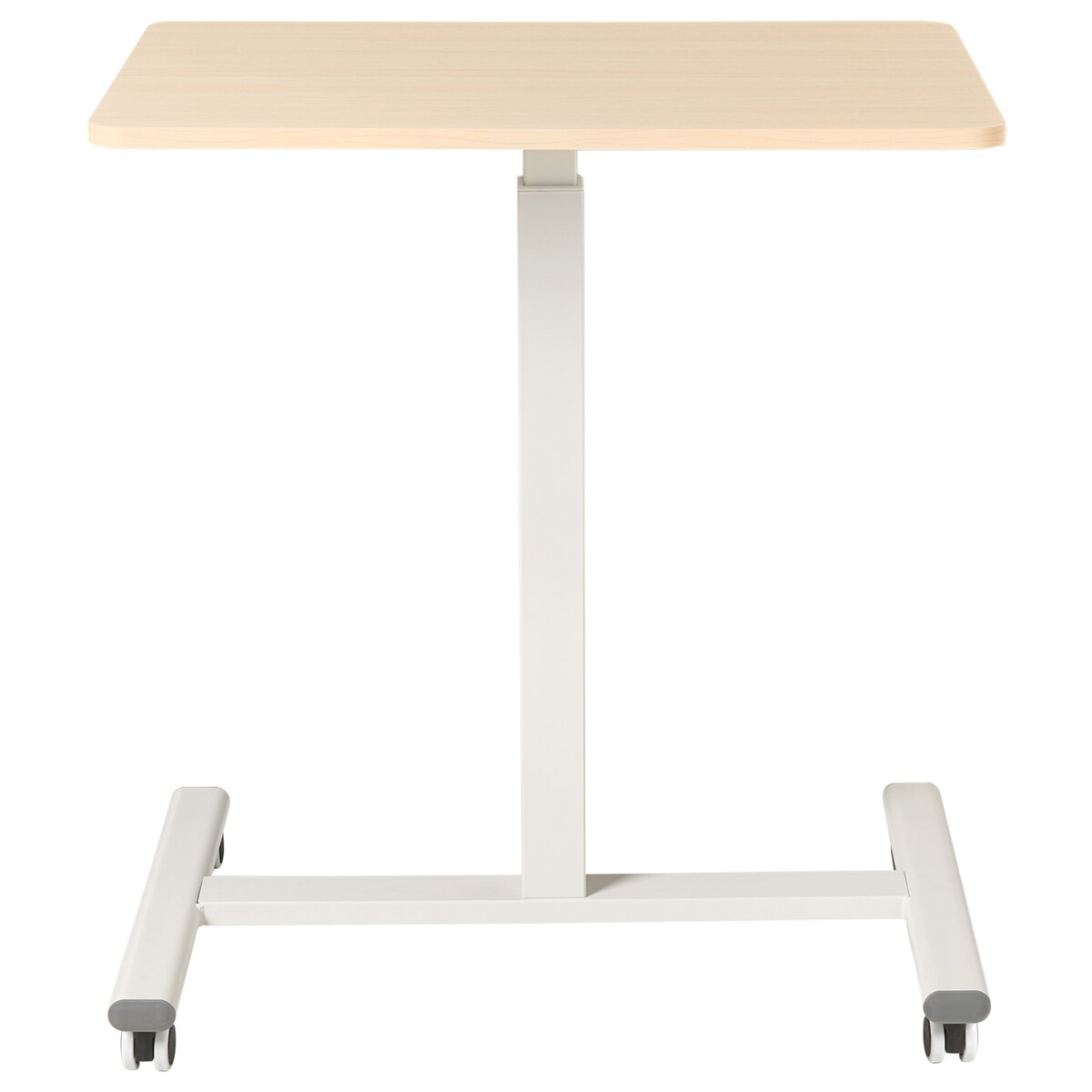 Regulowany stolik pod laptopa ACADEMIA 65 cm 48 cm Jasny brąz/ biały