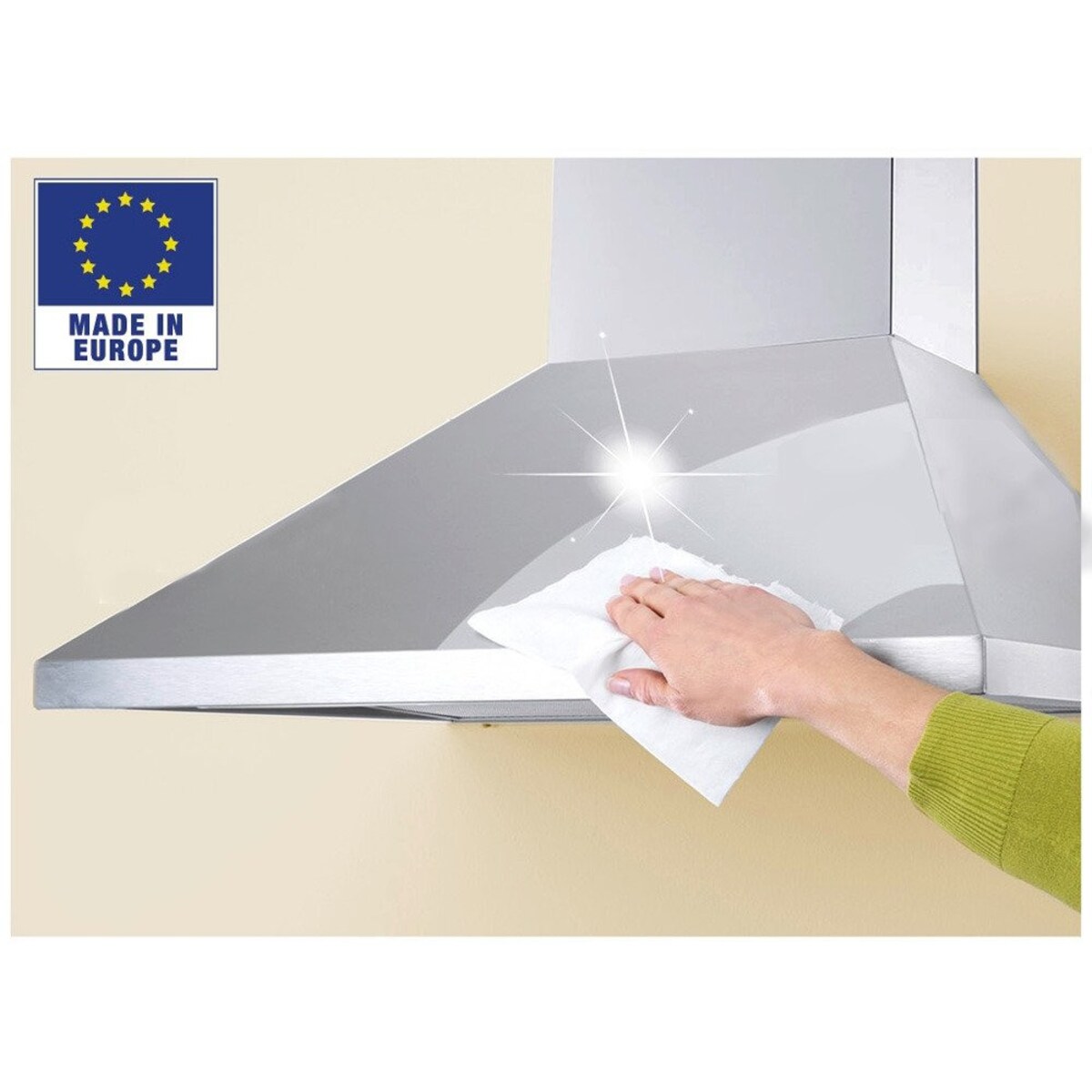 Chusteczki do czyszczenia powierzchni ze stali nierdzewnej, 10 sztuk