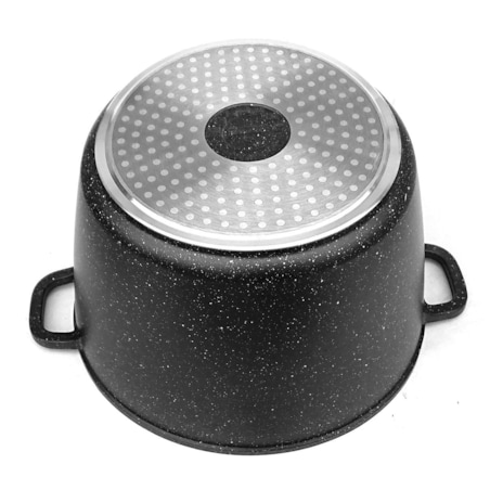 Garnek z powłoką marmurową 10L 28cm indukcja gaz KINGHOFF