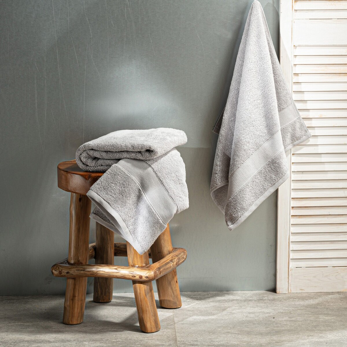 Ręcznik Cairo 70x140cm gray, 70 x 140 cm