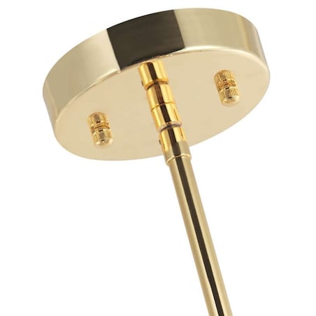 LAMPA wisząca Stanza Gold Nero M Orlicki Design okrągła OPRAWA w stylu klasycznym abażurowa czarna złota