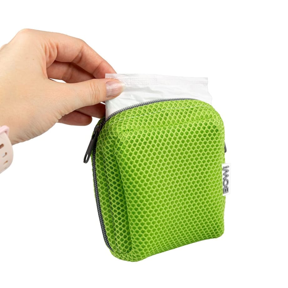 Organizer, etui w rozmiarze S, kosmetyczka na artykuły higieniczne, zielona
