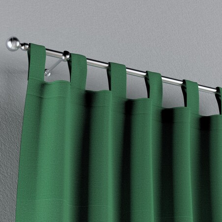 Zasłona na szelkach 1 szt. 130x260 butelkowa zieleń