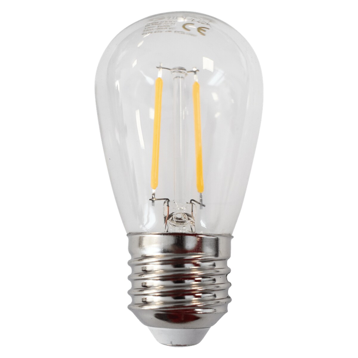 Retro żarówka filamentowa LED 1W ST45 E27 2700K ciepła, Eko-light