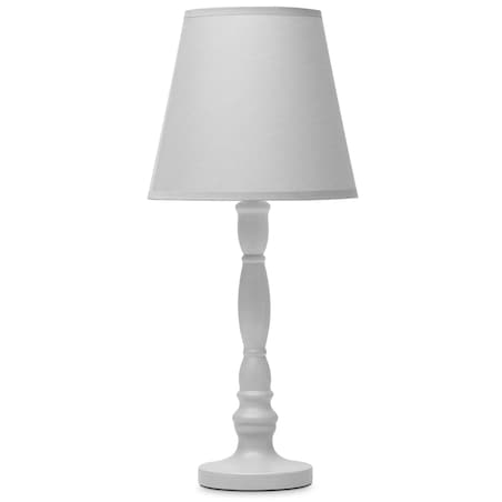 KONSIMO GITTA Klasyczna lampka nocna kolor szary