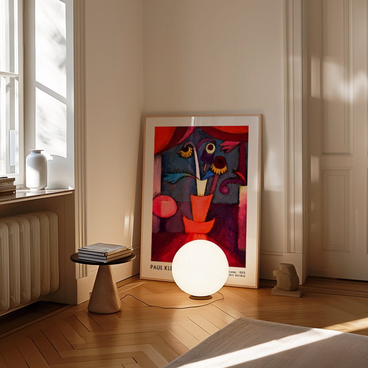 plakat paul klee autumn flower 30x40