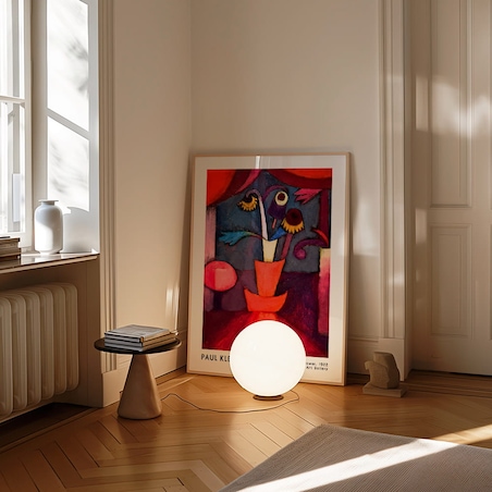 plakat paul klee autumn flower 30x40