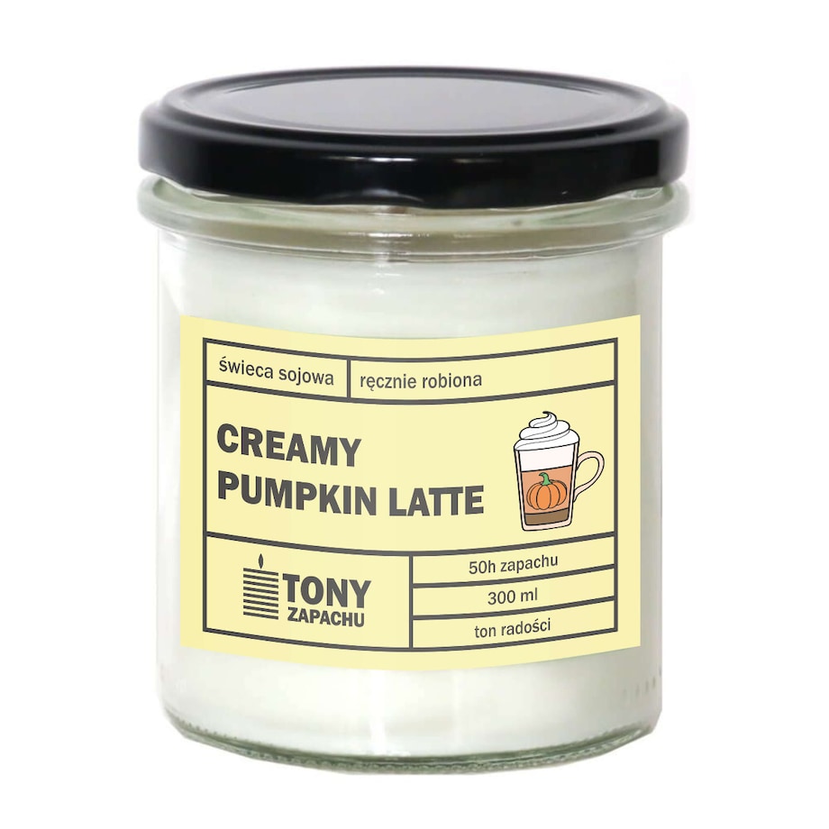 Zestaw Hello Autumn - pakiet z aromatyczną herbatą Autumn Inspiration oraz świecą sojową Creamy Pumpkin Latte, prezent upominek dla jesieniary