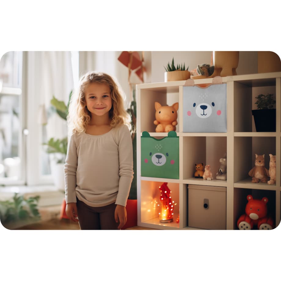 Pojemnik na zabawki i mata 2w1 96x104cm organizer Nukido szary