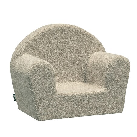 Fotelik Mati, ciemny beż, 52 x 34 x 41,5 cm, Boucle