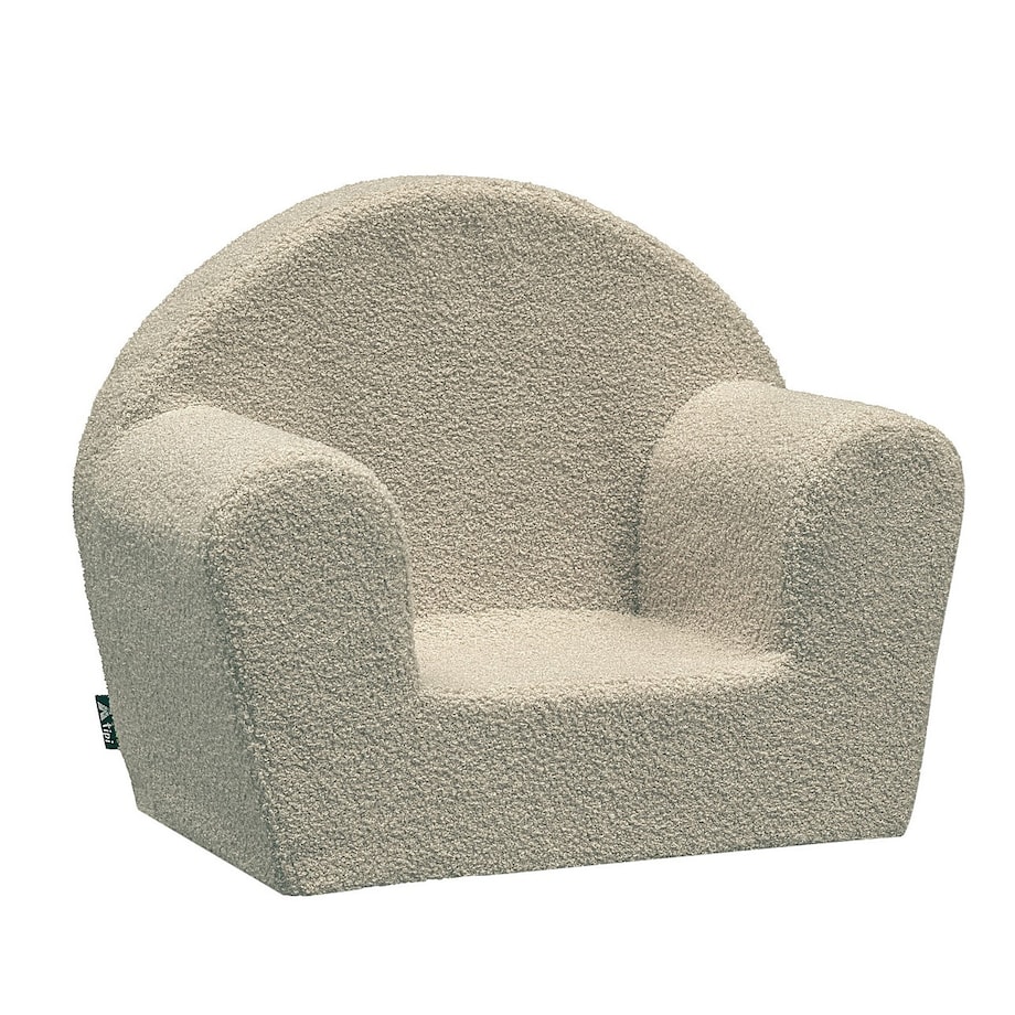 Fotelik Mati, ciemny beż, 52 x 34 x 41,5 cm, Boucle