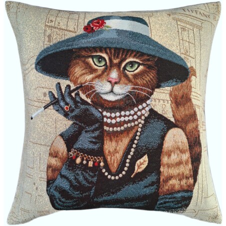 Poszewka Na Poduszkę Jasiek 45X45 Cm Żakardowa Dekoracyjna Ozobna Śniadanie U Tiffaniego