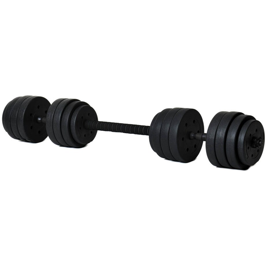 Zestaw hantli 2x20 kg Regulowane hantle 40 kg z funkcją sztangi funfit