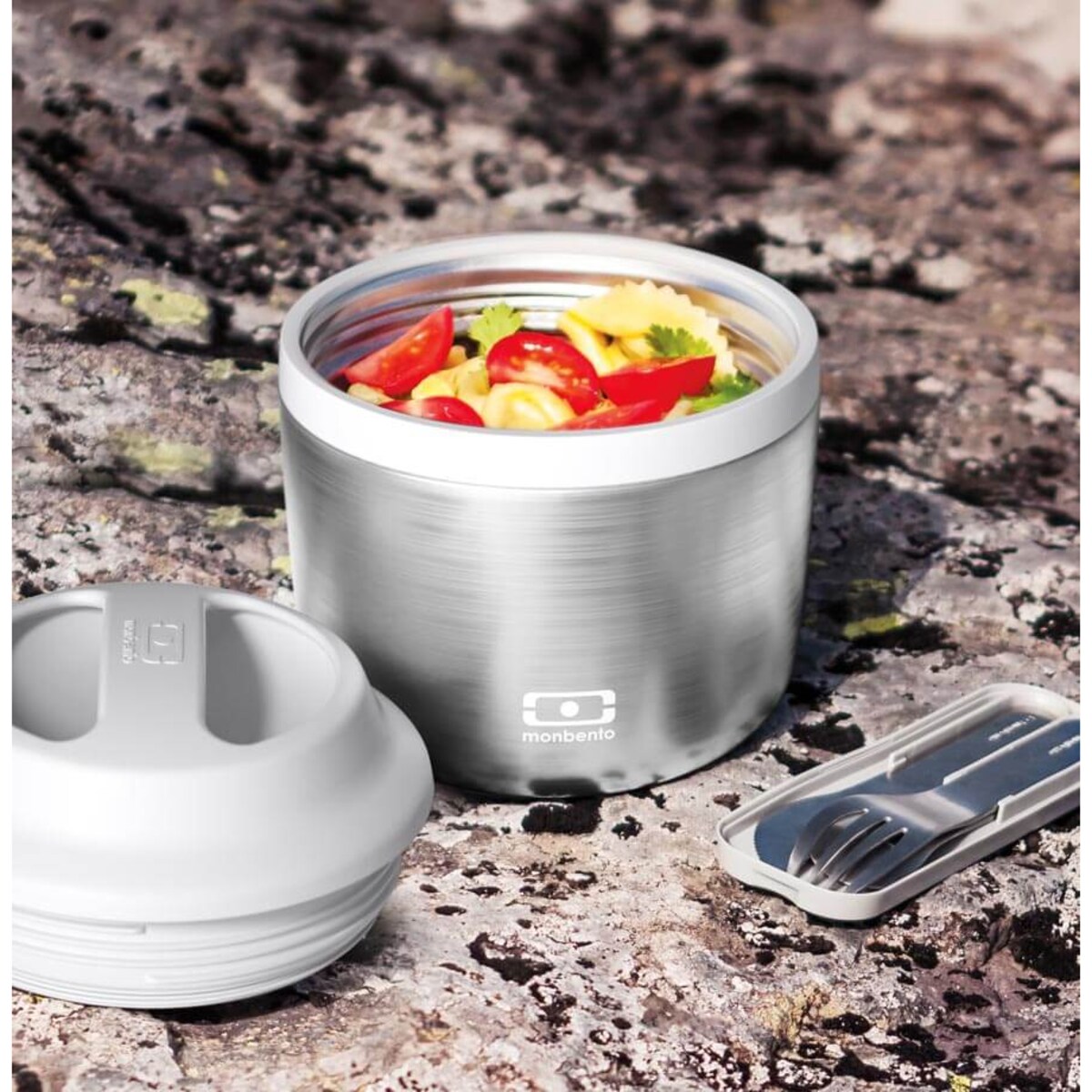 Termos obiadowy NEW Silver Element, 550 ml, Monbento