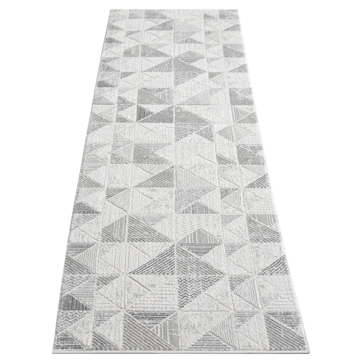 Dywan strukturalny geometryczny Antique 2310 Szary 120x170