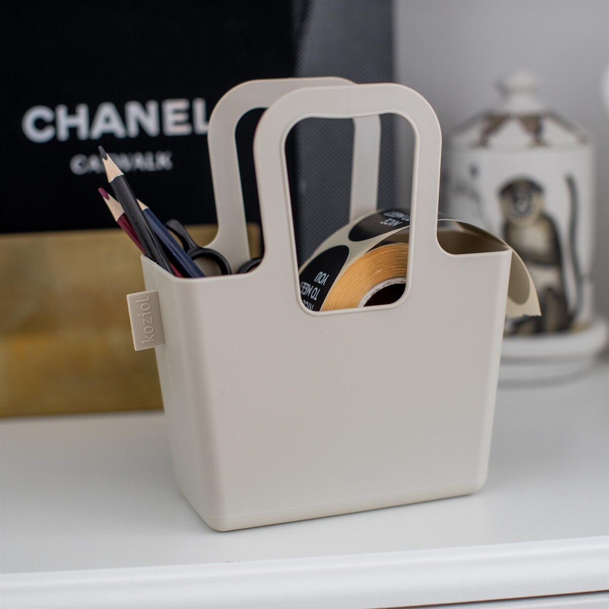 Wielofunkcyjny organizer, pojemnik na drobiazgi TASCHELINI, KOZIOL