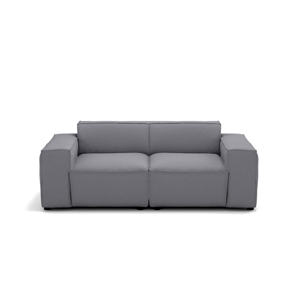 Sofa 3 osobowa Modularis - Szary Welur