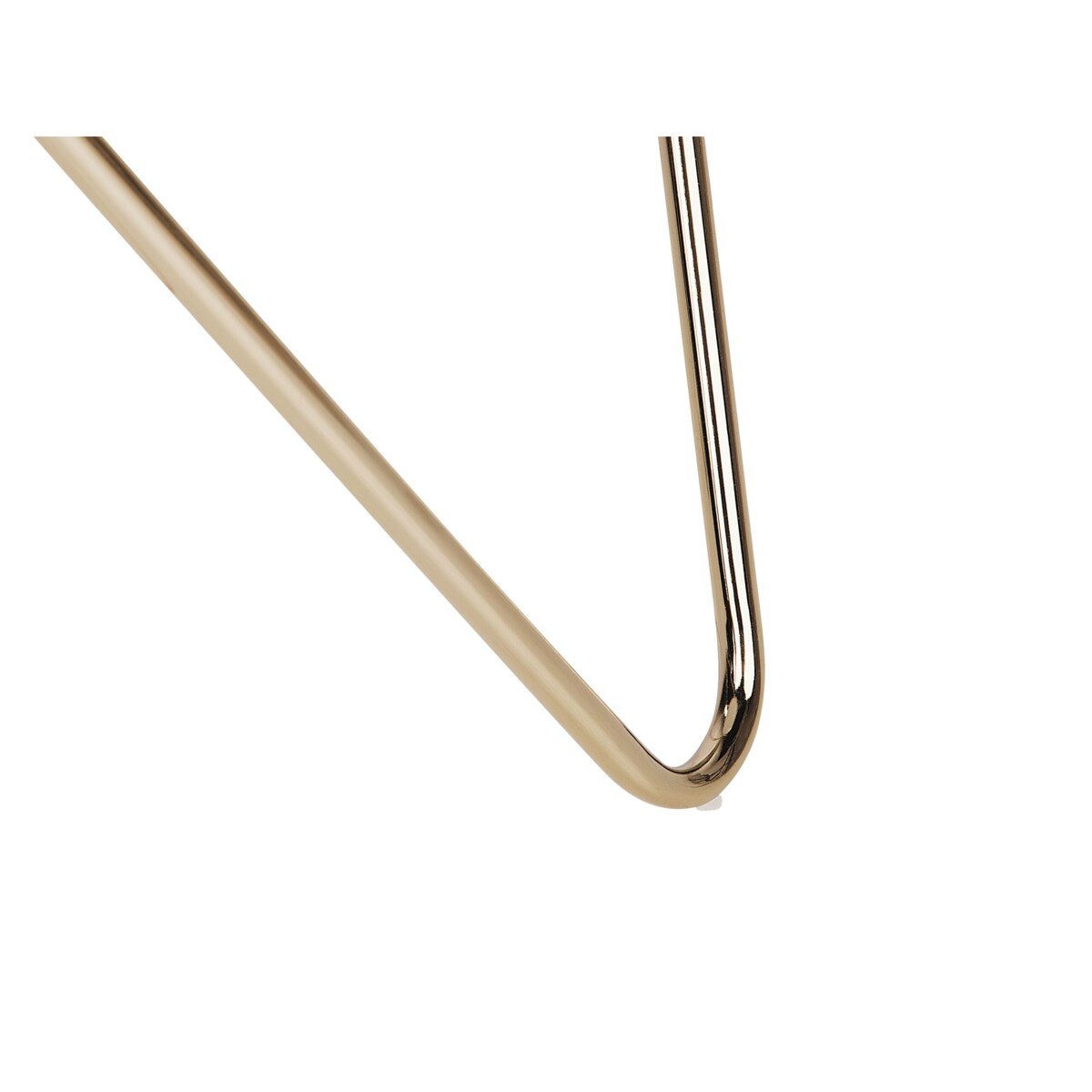 Stolik pomocniczy biało-złoty MERIDIAN II