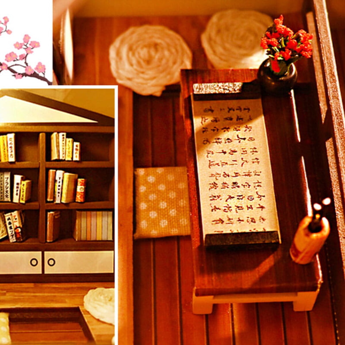 Miniaturowy domek DIY - Pałac Wiecznej Wiosny