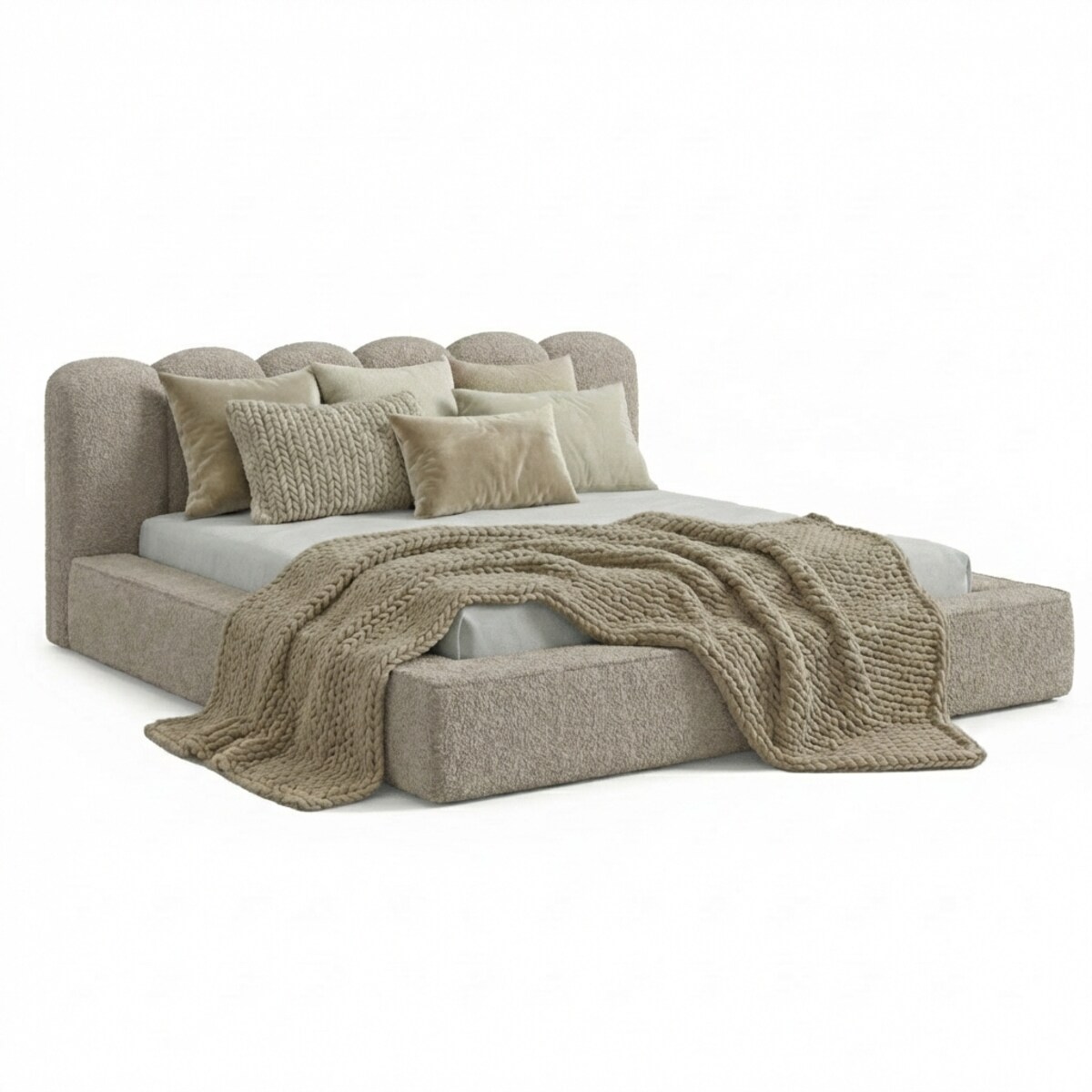 Łóżko Tapicerowane Veneto 160X200 Stelaż Pojemnik Na Pościel Abriamo 03