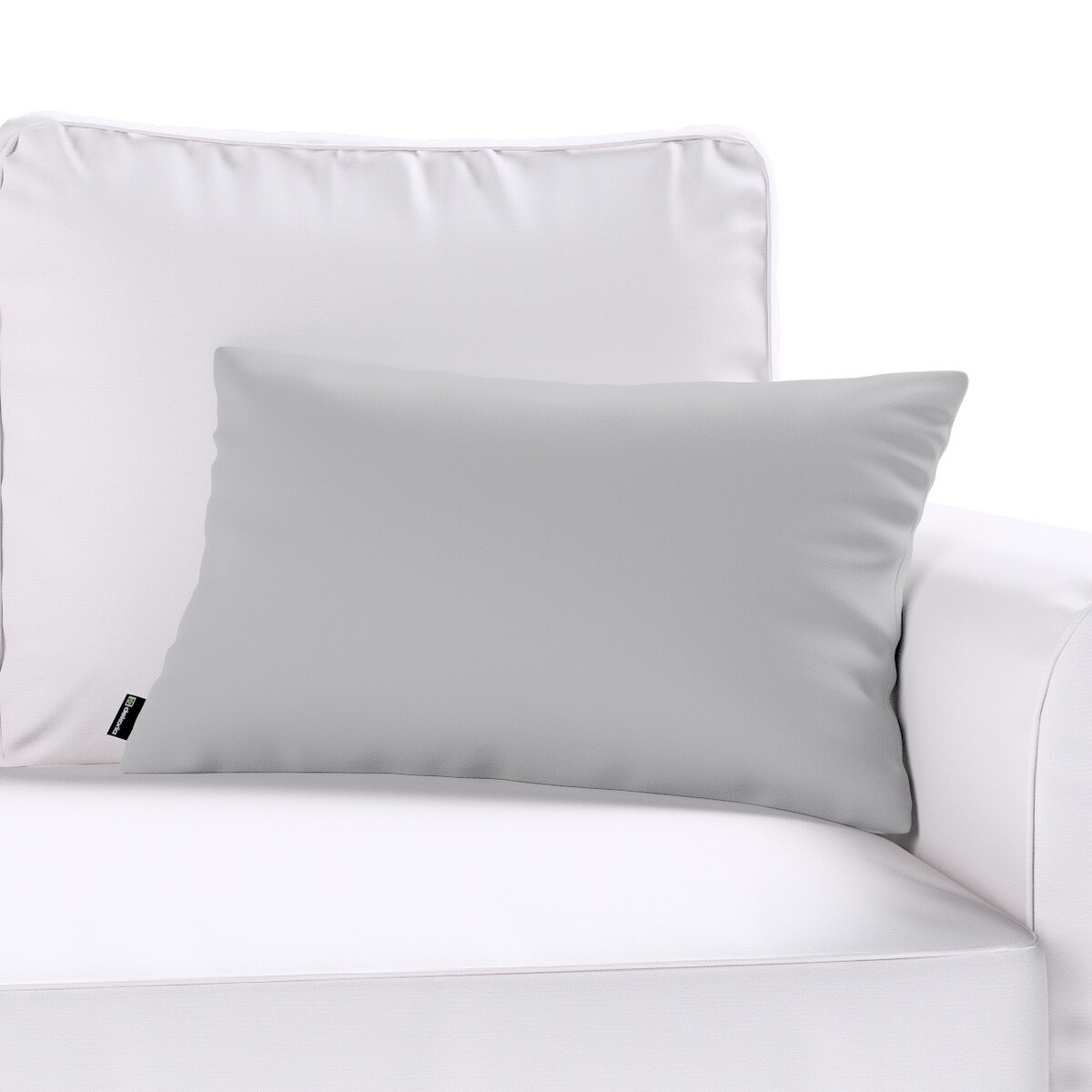 Poszewka Kinga na poduszkę prostokątną 47x28 srebrny