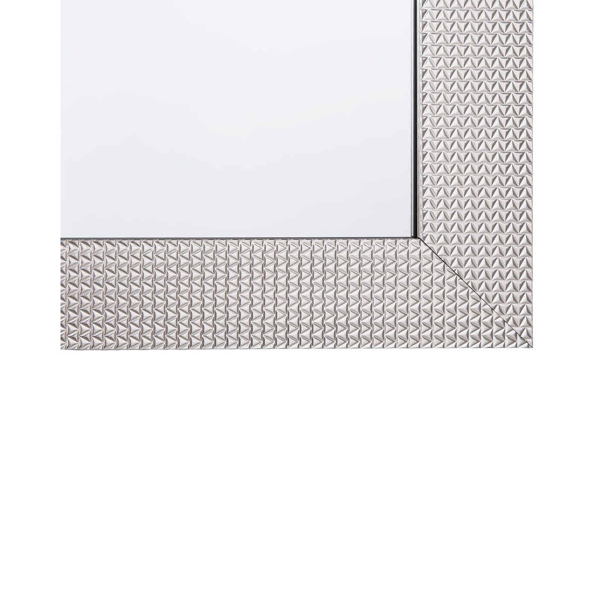 Lustro ścienne 50 x 130 cm srebrne DERVAL