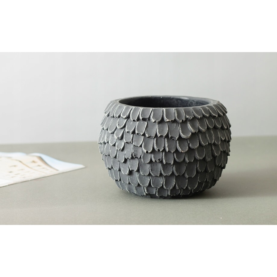 DONICA AMELIA betonowa szara śr. 17cm