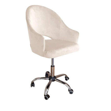 Fotel JENISEJ VELVET ecru