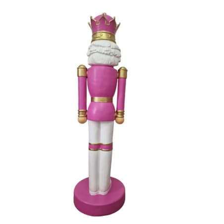 Duży Dziadek do Orzechów różowy 200 cm